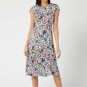 Ted Baker Stellar Wilderness Midi Dress in Size 2